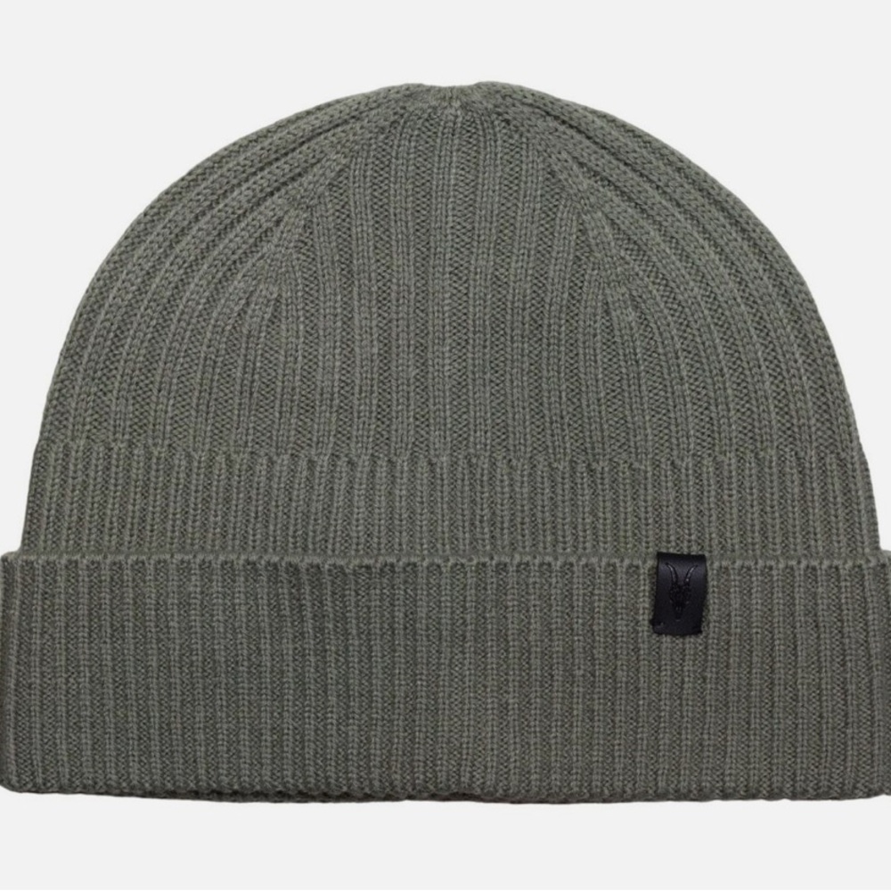 ALLSAINTS Rib-Knit Wool-Blend Beanie